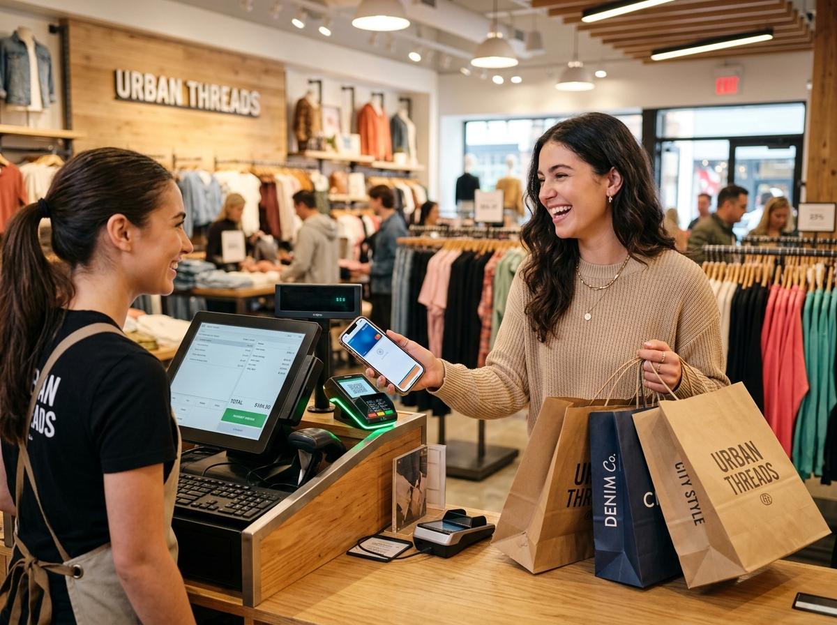 Retail checkout cashier experience
